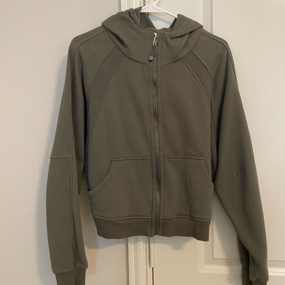 lululemon athletica Jackets & Blazers - Lululemon Scuba Oversized Full Zip Hoodie Size M/L Carob Brown